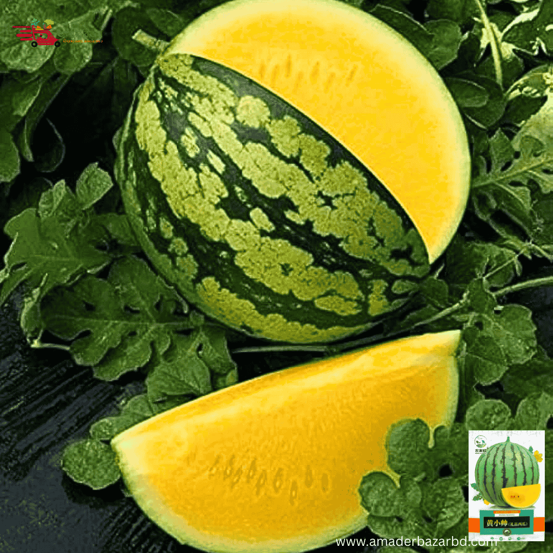 Yellow Pulp Small Watermelon