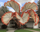 Rare Yellow Ornamental Foliage Caladium Seeds